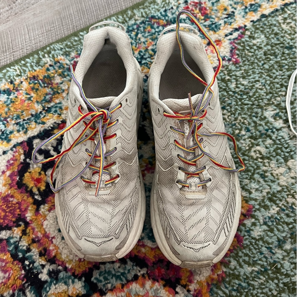 Outdoor voices x hoka sneakers (read caption!)